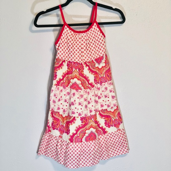 GAP Other - Baby Gap toddle dress pink white size 5